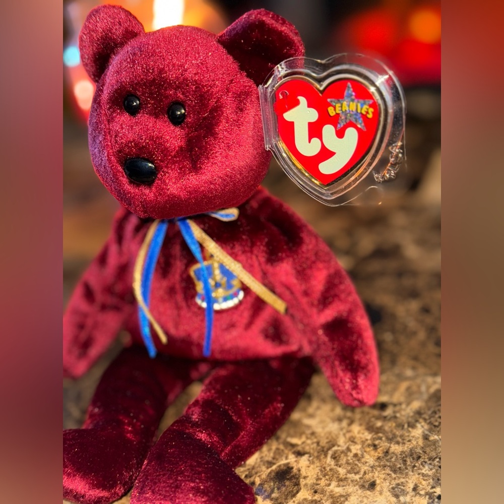 🇬🇧 TY Beanie Baby Buckingham British Bear - Picture 2 of 5